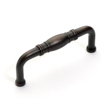 DYNASTY HARDWARE Dynasty Hardware P-80290-10B Super Saver Barrel Cabinet Pull Aged Oil Rubbed Bronze P-80290-10B